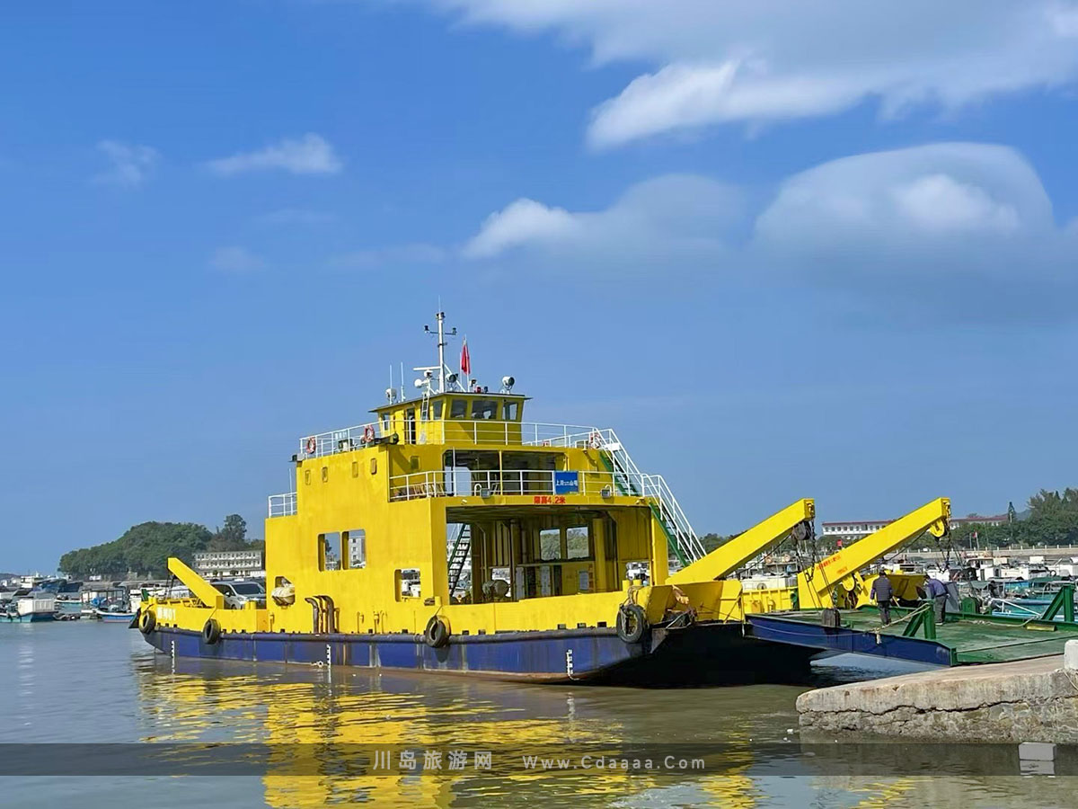 上下川岛车辆渡海8