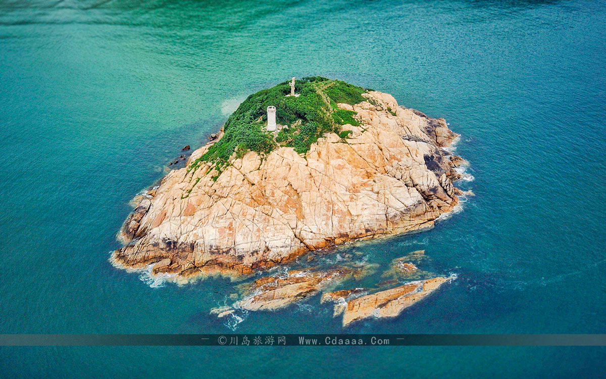 宝鸭岛--上川飞沙滩旅游区的一颗璀璨的明珠