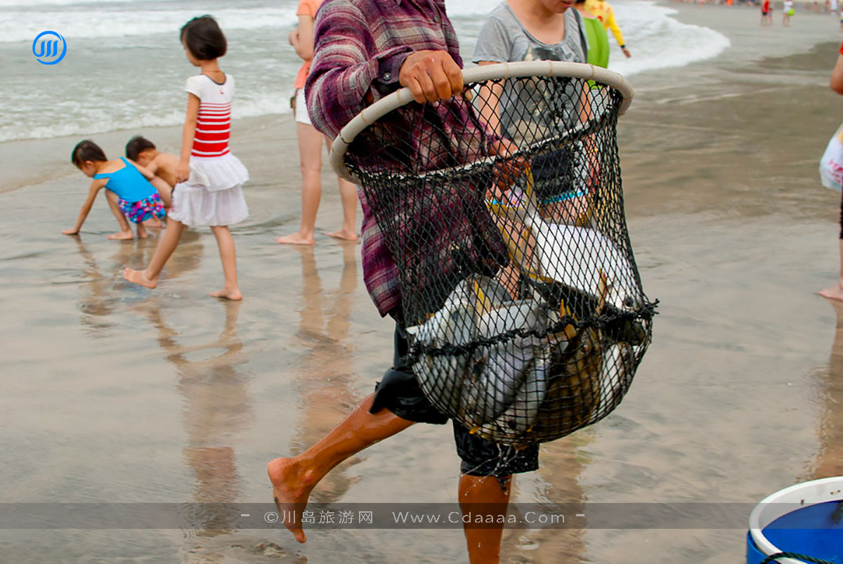 下川岛海鲜早市