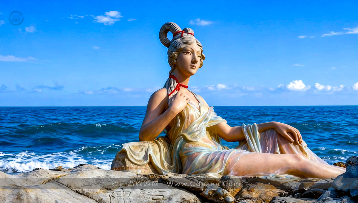 下川岛王府州浴女乘龙 下川岛王府州浴女乘龙