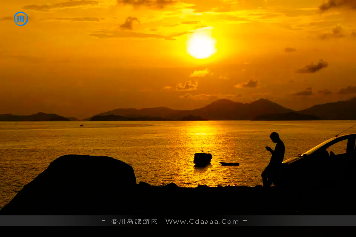 上川岛日落 上川岛日落