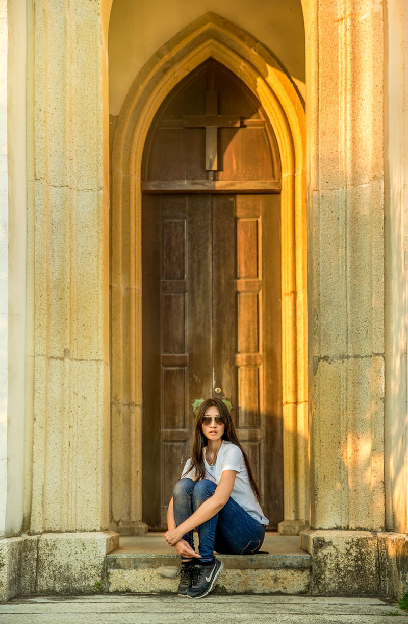 江门籍环球小姐带你畅游大美台山上下川岛 江门籍环球小姐带你畅游大美台山上下川岛