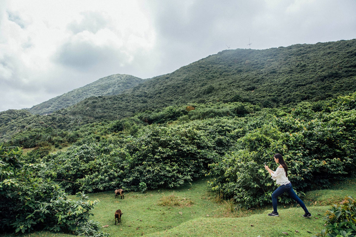 江门籍环球小姐带你畅游大美台山上下川岛 江门籍环球小姐带你畅游大美台山上下川岛