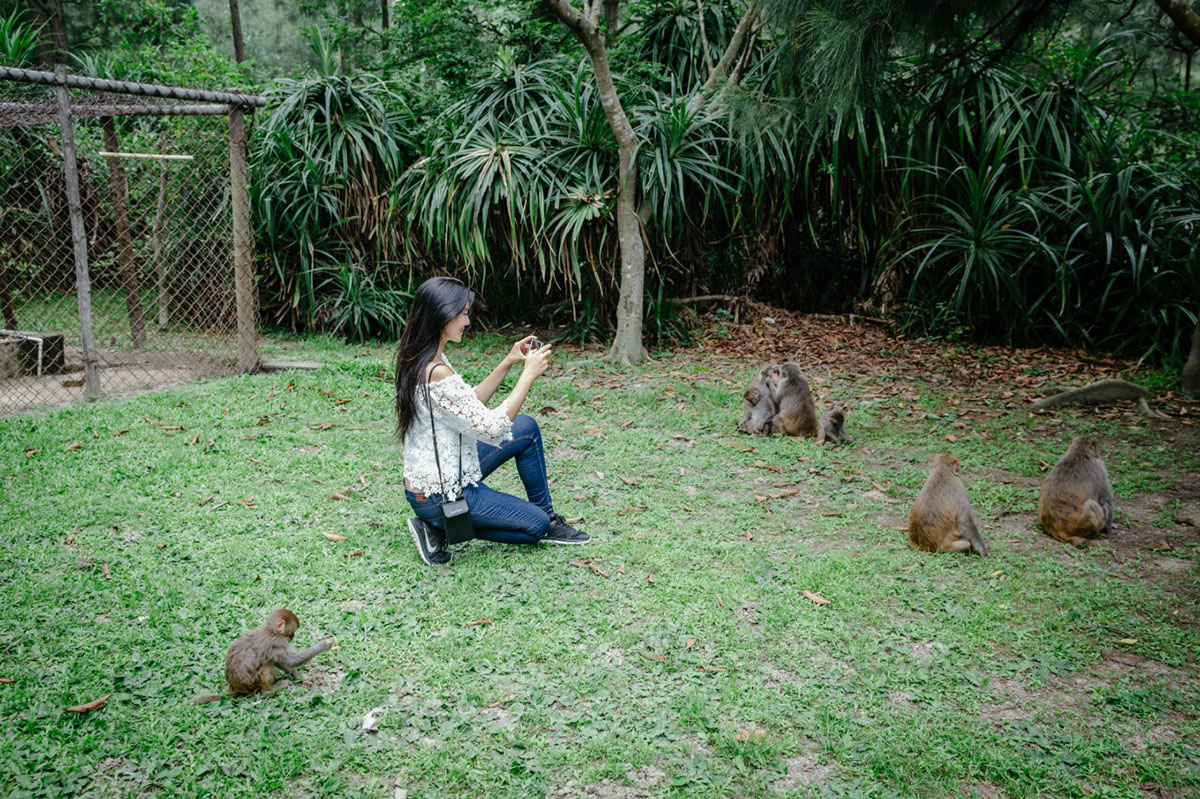 江门籍环球小姐带你畅游大美台山上下川岛 江门籍环球小姐带你畅游大美台山上下川岛