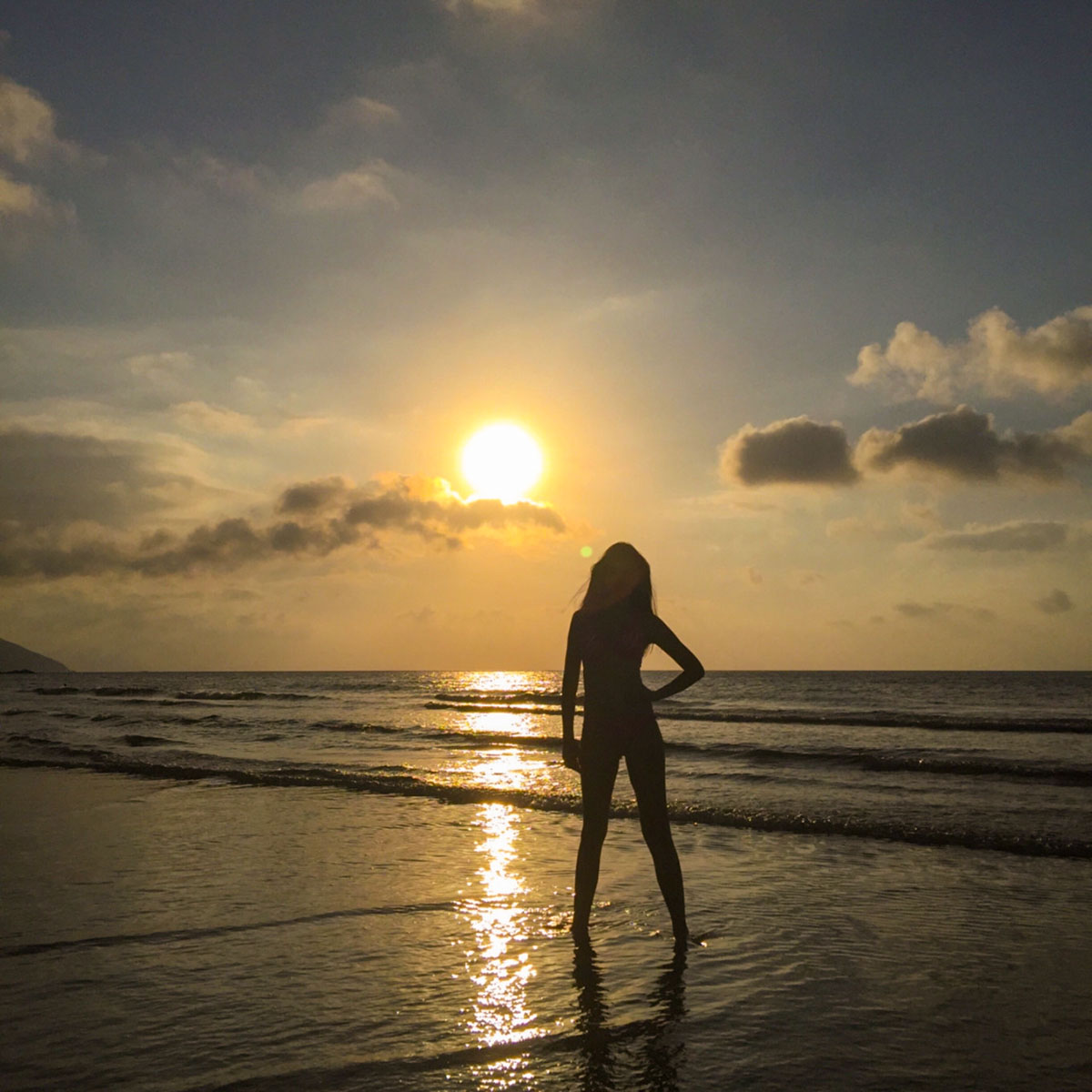 江门籍环球小姐带你畅游大美台山上下川岛 江门籍环球小姐带你畅游大美台山上下川岛