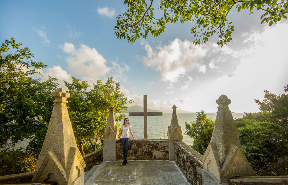 江门籍环球小姐带你畅游大美台山上下川岛